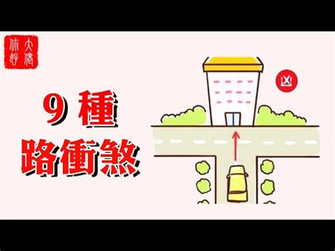 巷沖|23種風水煞氣圖解